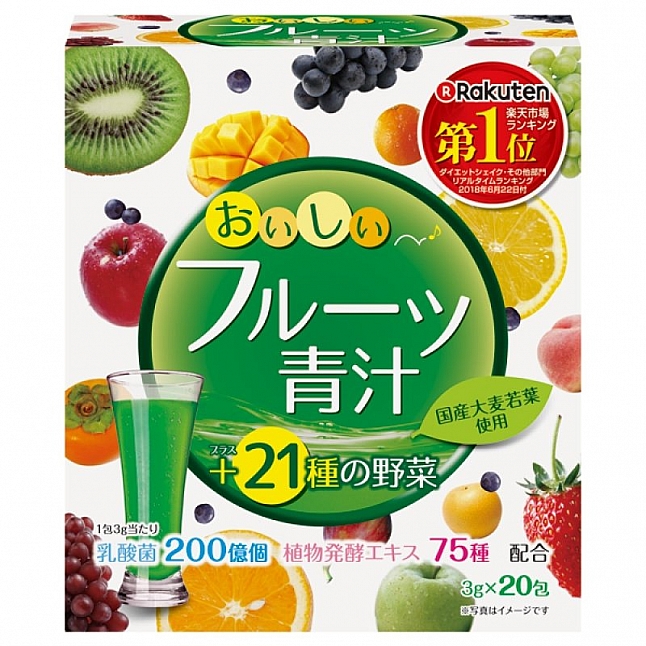 YUWA - 乳酸菌水果酵素大麥若葉青汁1包裝|18DSC 成人用品店